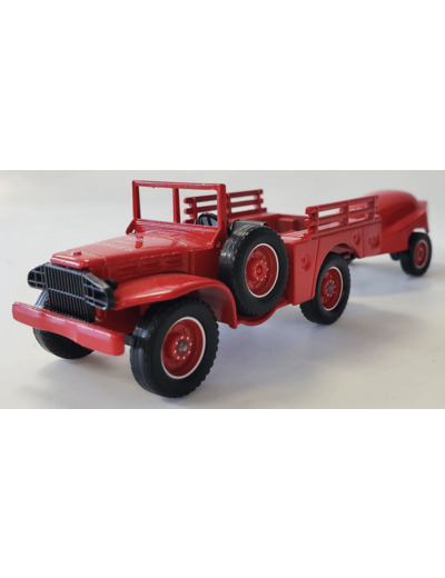 DODGE 4X4 ET MOTO POMPE GUINARD SOLIDO 1/43 SANS BOITE