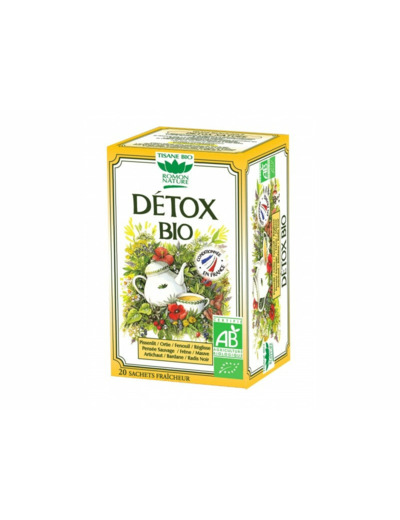 Tisane détox bio-20 sachets-Romon Nature