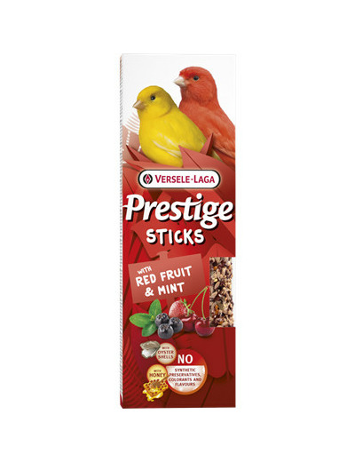 PRESTIGE Sticks, Canaris avec Fruits Rouges & Menthe - 2 x 30g