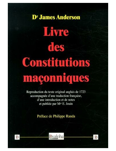 Livre des Constitutions maçonniques