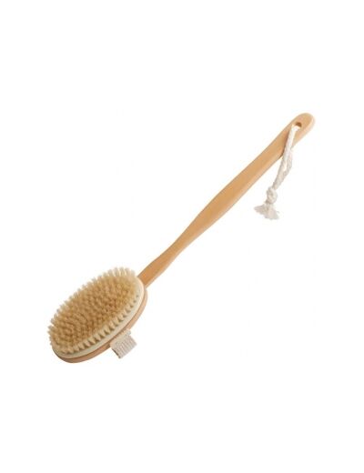 Brosse bain avec manche Hêtre sisal d'Aloes