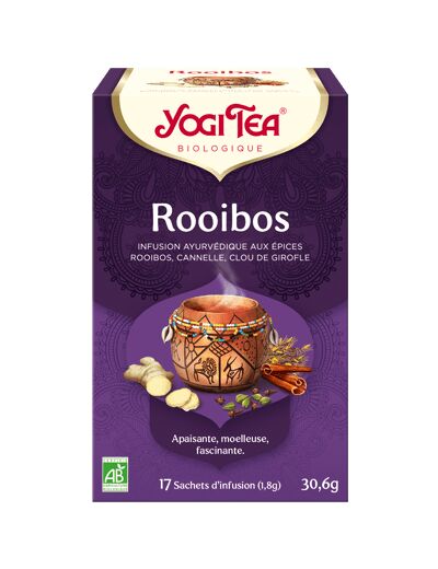 infusion Rooibos-17 sachets-Yogi Tea