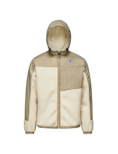 Veste Polaire KWAY Neige Orsetto Beige Taupe