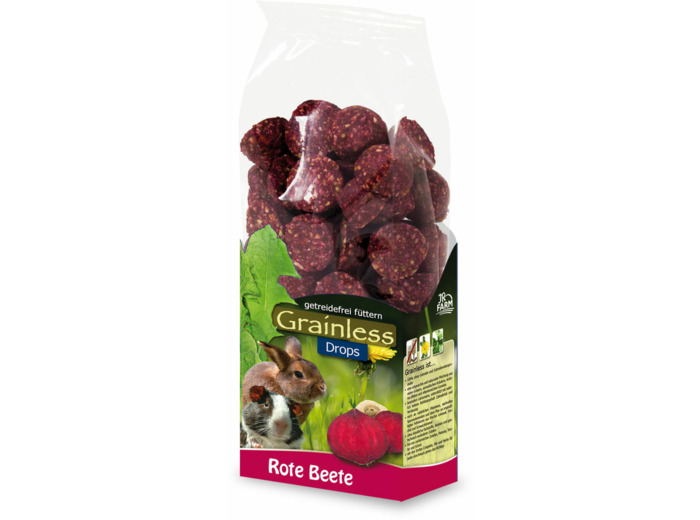 JR Drops à la Betterave (sans céréales) pour rongeurs - 140g