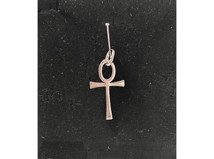 Pendentif Croix Ankh argent