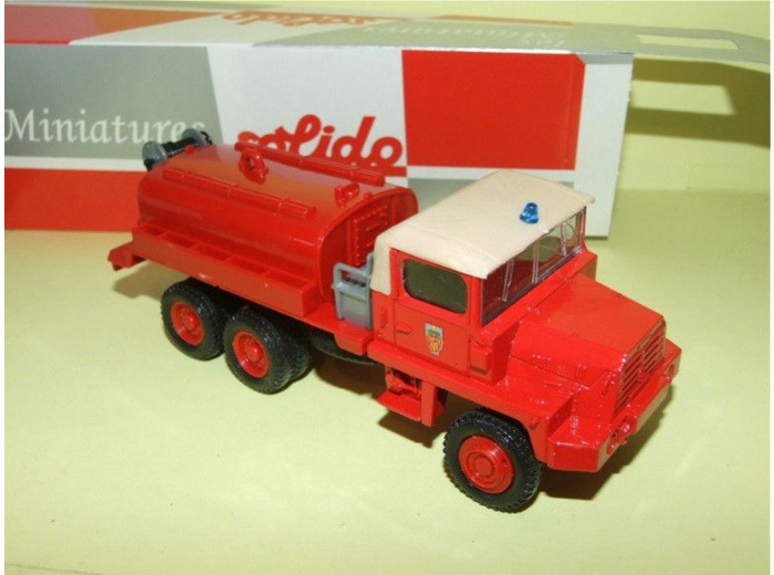 BERLIET GBC KT CAMION DE POMPIER 1/50
