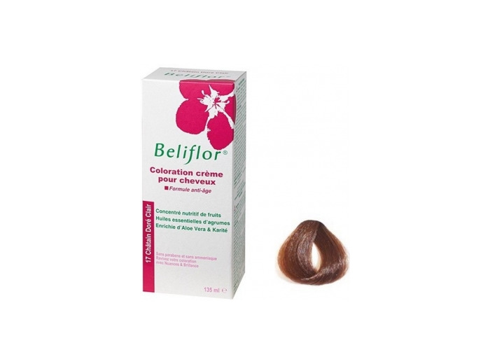 Coloration Crème pour Cheveux 17 Châtain Doré Clair