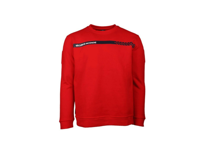 Sweat sécurité incendie rouge SSIAP GK - Professionnel
