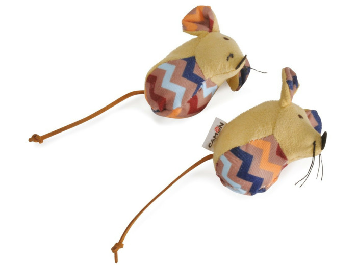 Jouet chat, Peluche Souris - 7cm