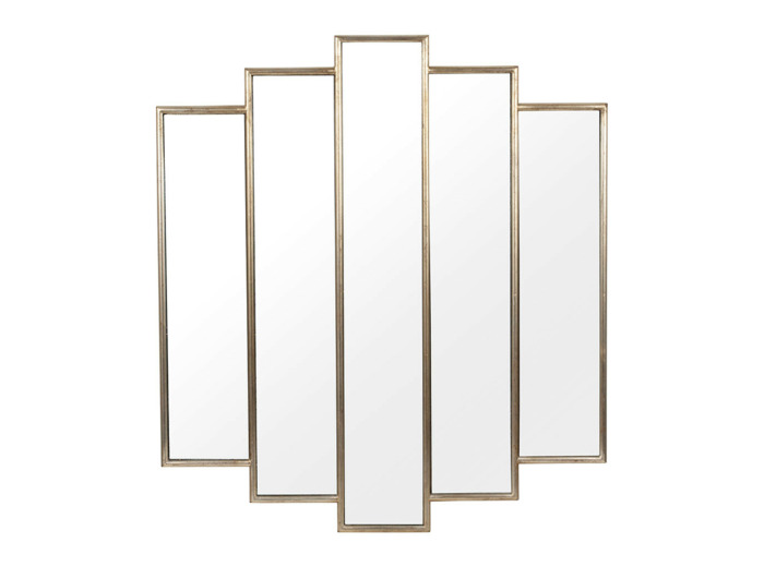 Grand miroir doré Elyptic 80x72x3cm