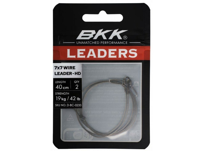 wire leader 7x7 HD pike snap
