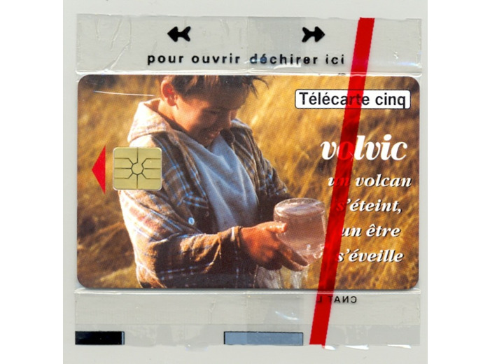 TELECARTE NSB 5 UNITE 04/96 VOLVIC PETIT GARCON GN229