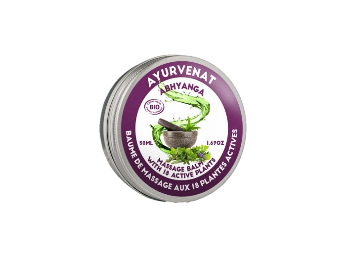 Baume de massage Ayurvédique ABHYANGA aux 18 plantes 50ml