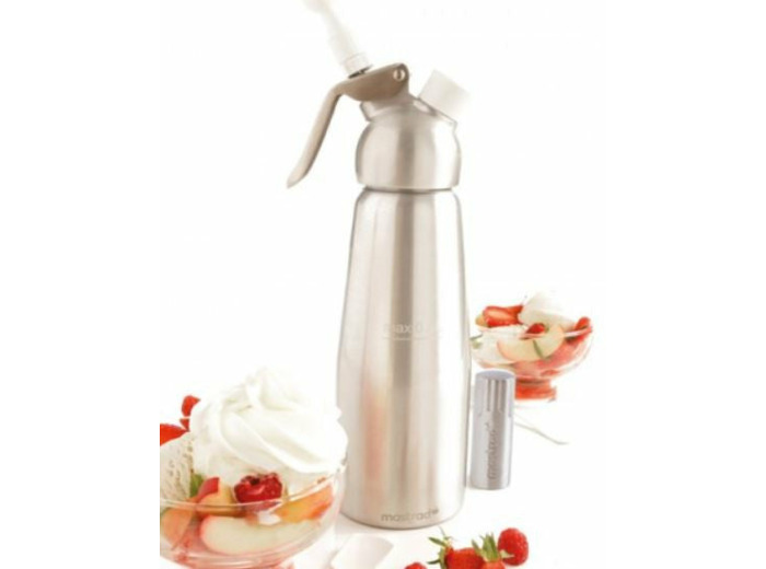SIPHON 0.5 L  MOUSSES SAUCES ET CREME CHAUDES OU FROIDES
