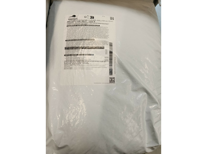 pellets halibut  20kg