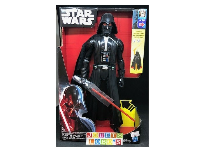 FIGURINE STAR WARS DARTH VADER REBELS DUEL ELECTRONIQUE de chez HASBRO NEUF