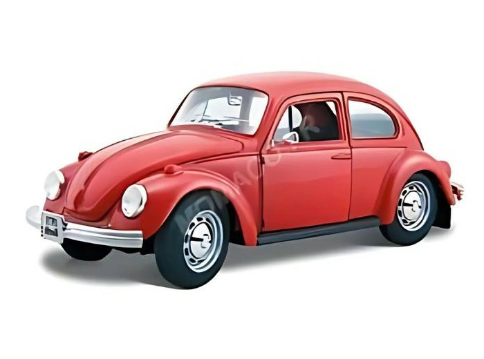Maisto 31926 - Volkswagen Beetle Coccinelle rouge 1960 - 1/24
