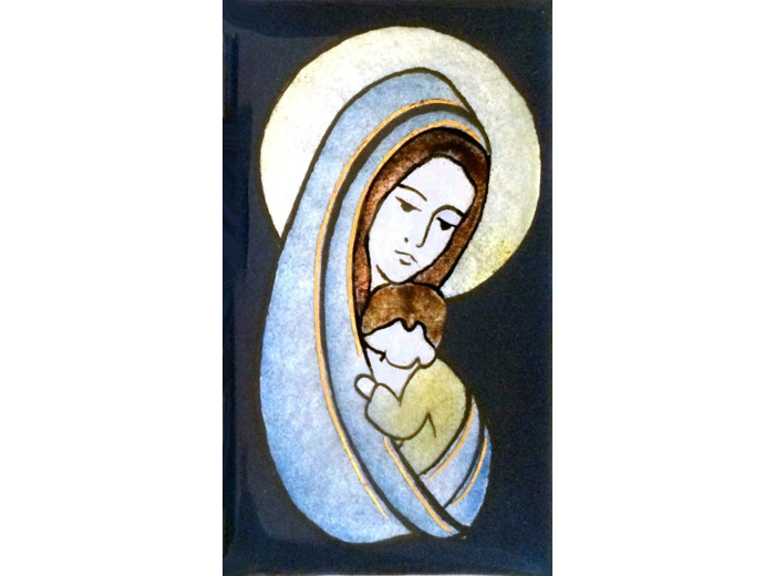 Amour filial 9,5X5,5cm - EMAUX DU LIBAN