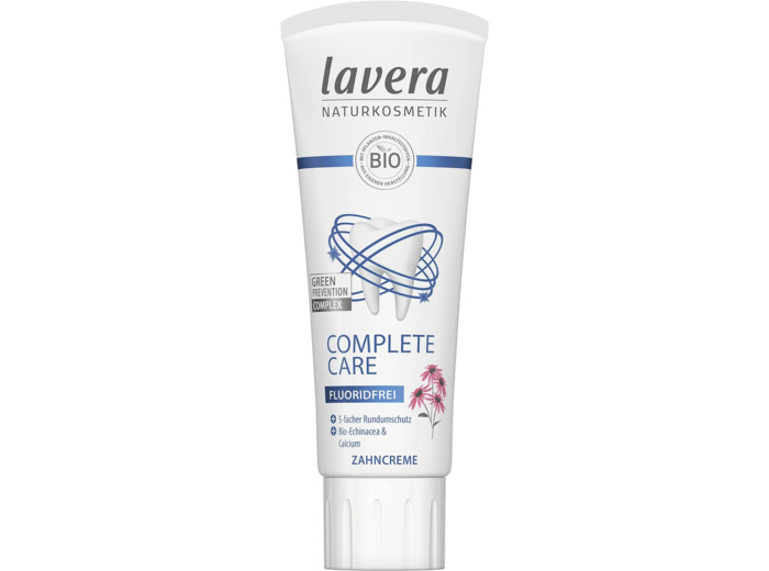 DENTIFRICE COMPLETE CARE SANS FLUOR 75ML Lavera