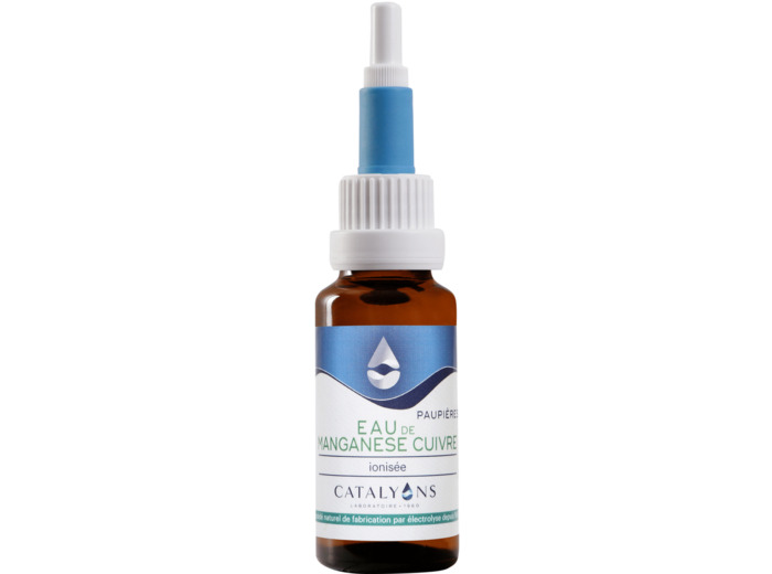 Eau de Manganèse-Cuivre-Soin des yeux 20 ml-Catalyons