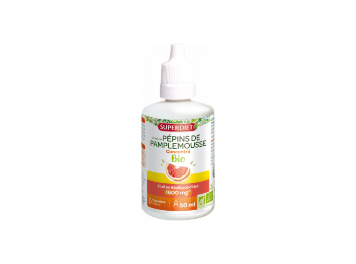 Extrait de Pépins de Pamplemousse 1600mg bio 50ml