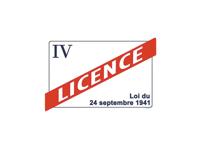 Le Lot de 2 Sets de table "Licence IV" - Editions Clouet - Picnic, Bar, cuisine