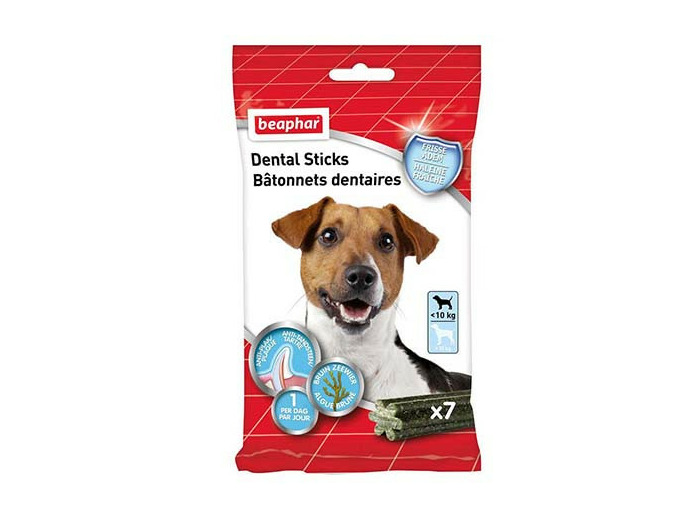 7 Dental Sticks pour petit chien - 112g