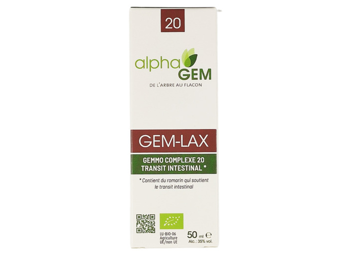 Complexe de Gemmotherapie Bio Gem-Lax 50 ml Bio