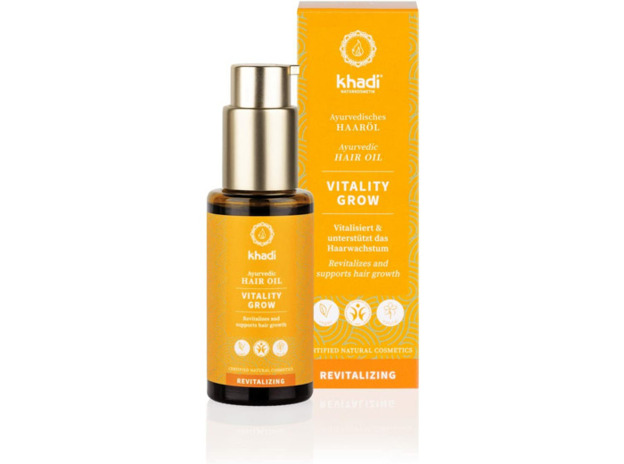 Huile capillaire vitality grow 50ml Khadi