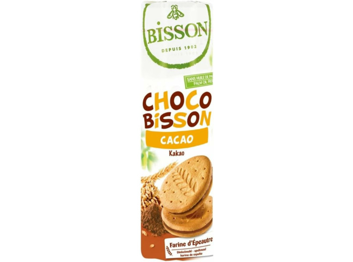 BISCUIT FOURRE EPEAUTRE CACAO (15) 300G Bisson