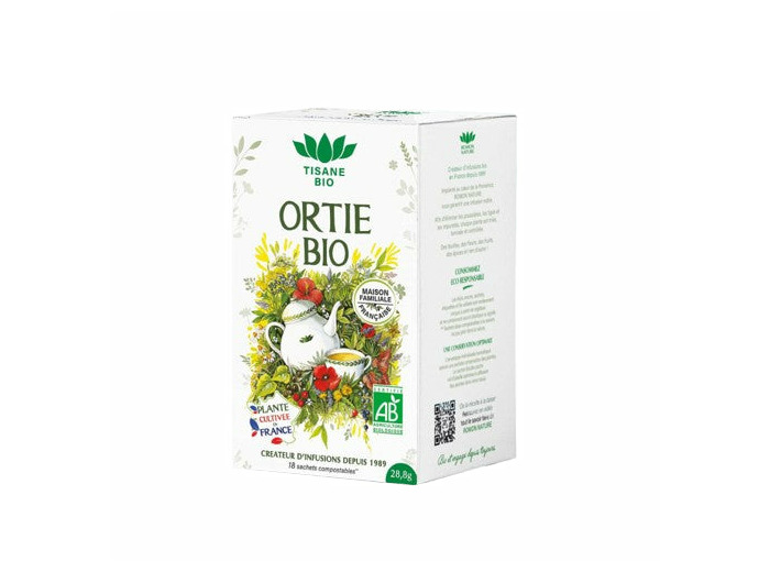 Tisane Ortie Bio France 18 Sachets – Romon Nature