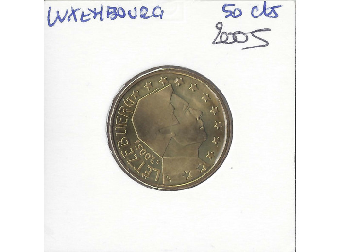 Luxembourg 2005 50 CENTIMES SUP