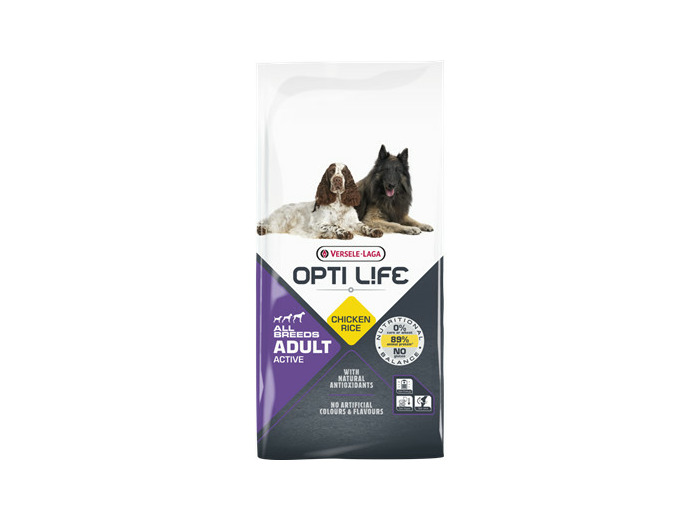 OPTI LIFE All breeds adult active - 12.5KG
