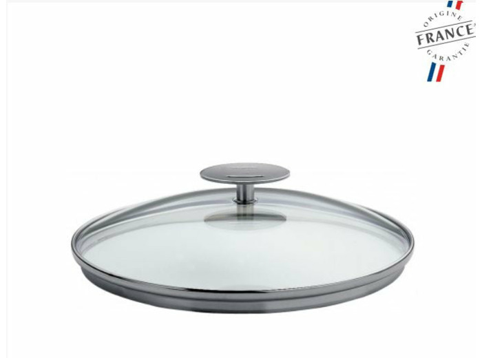 COUVERCLE EN VERRE PLATINE ADAPTABLE SUR LA COLLECTION MUTINE