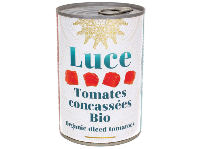 Tomates Concassées en Conserve Bio 400g