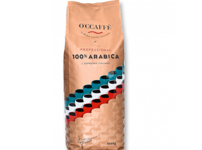 Café en grains torréfié 100% arabica 1kg