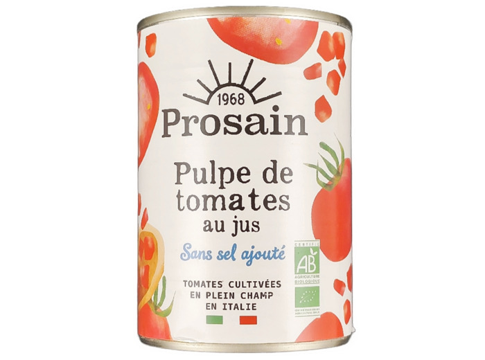Pulpe de Tomates Sans Sel 400g Bio
