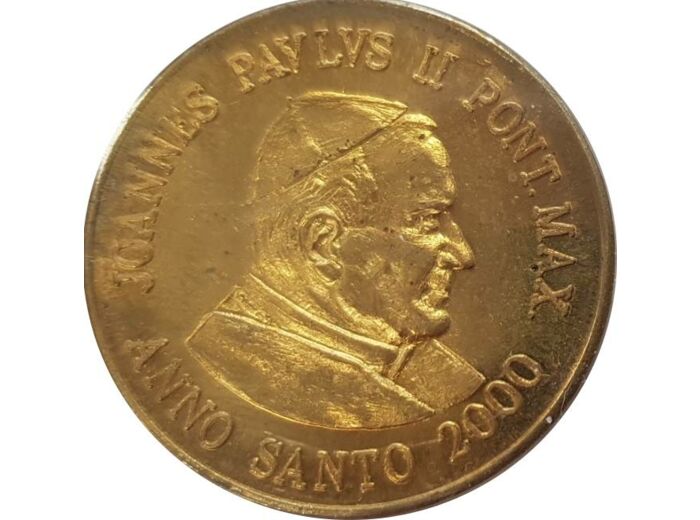 VATICAN 2000 50 EURO CENT JEAN PAUL II ECCO L'EURO SUP