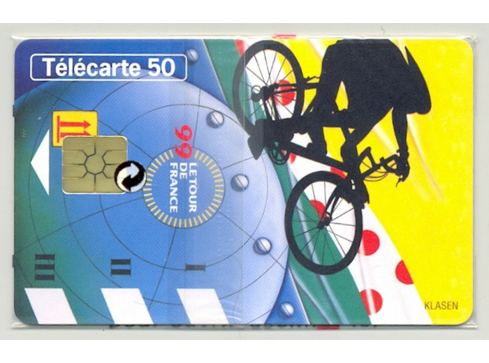 TELECARTE NSB 50 UNITES 06/99 LE TOUR DE FRANCE 99 F983