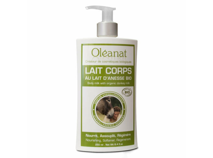Lait corporel lait ânesse 250ml Oleanat