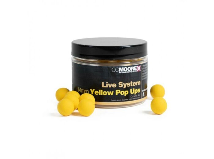 pop up jaune live system