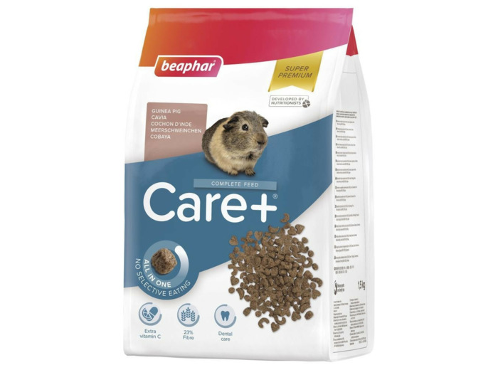 BEAPHAR, Extrudés CARE+ pour cochon d'Inde - 2 tailles