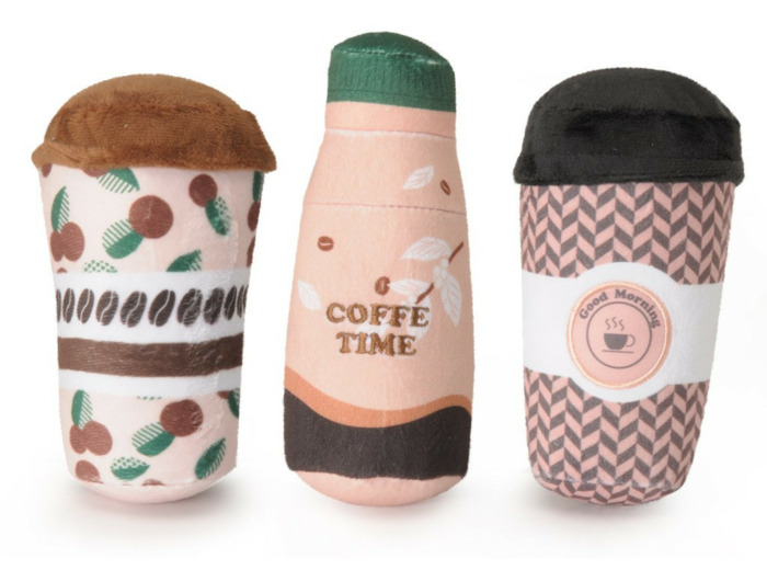 Jouet pour chien, Peluche "boisson" - 15cm