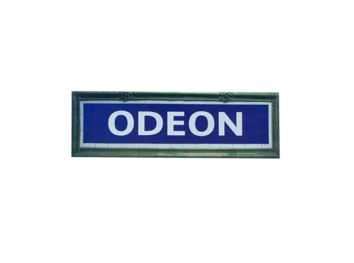Plaque Métro Odéon