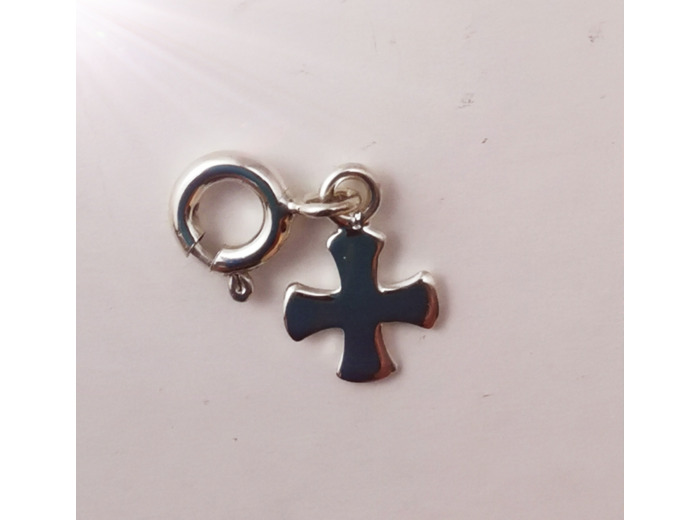 Croix en Argent 925 - CHARME Croix 8x8mm