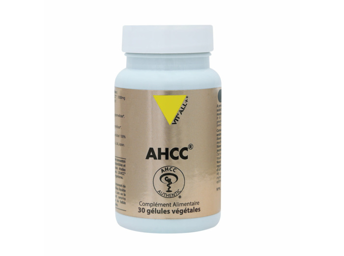 AHCC®-Extrait de Shiitaké-30 gélules-Vit'all+