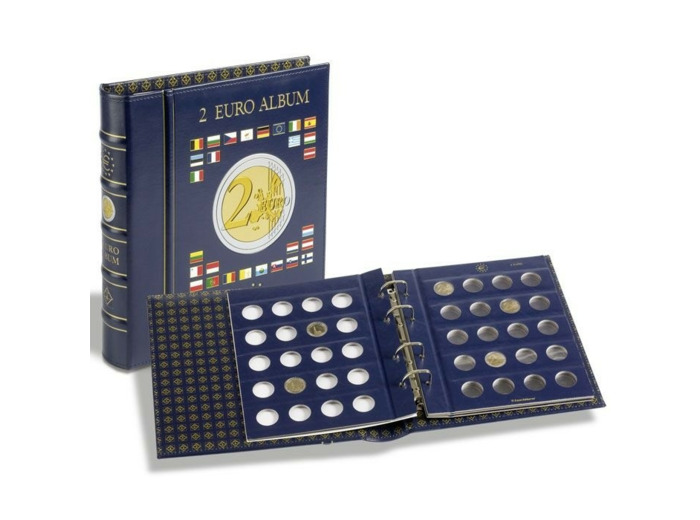 ALBUM VISTA AVEC ETUI POUR PIECES DE 2 EURO 341017
