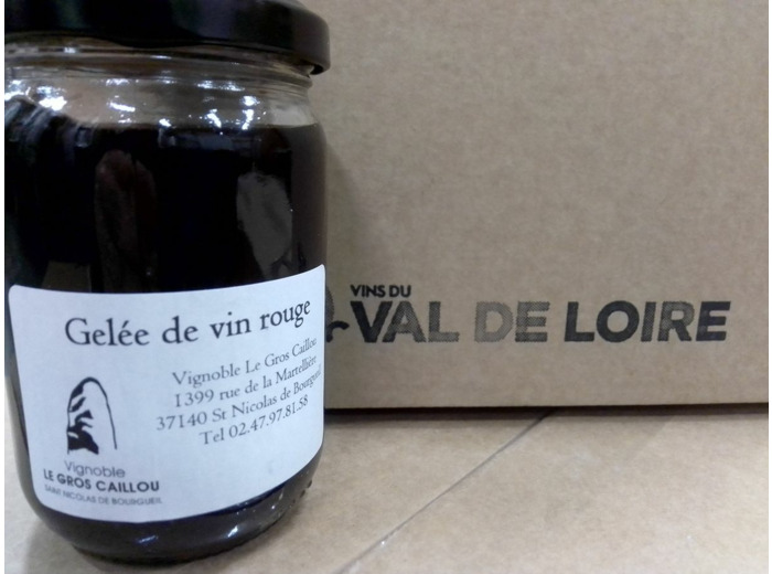 Gelée de Vin Rouge - le pot de 230g
