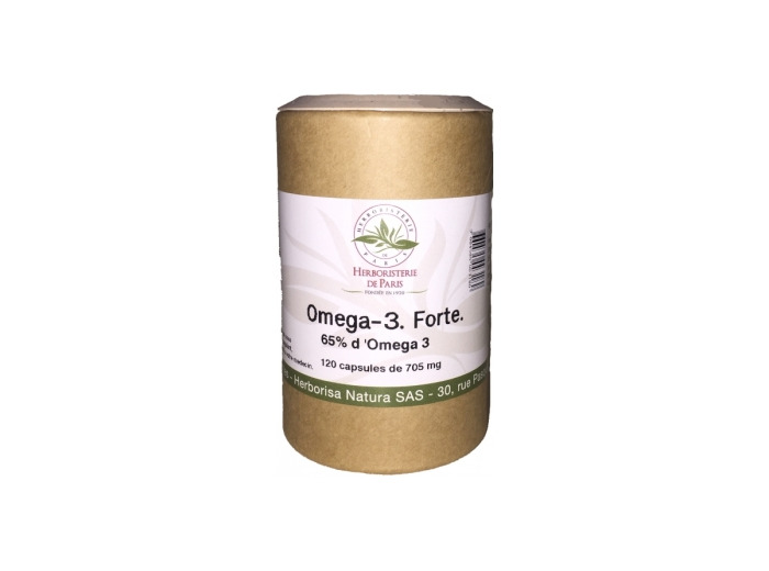 Omega 3 forte 65% 120 capsules de 705 mg