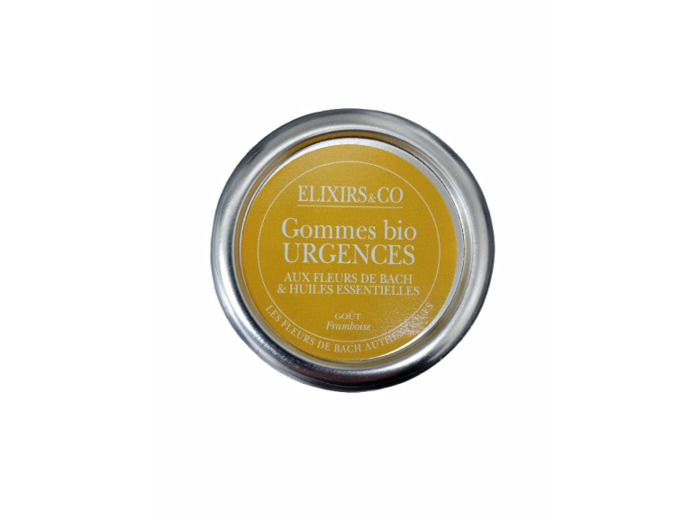 Gommes URGENCES Bio-45g-Elixir and Co